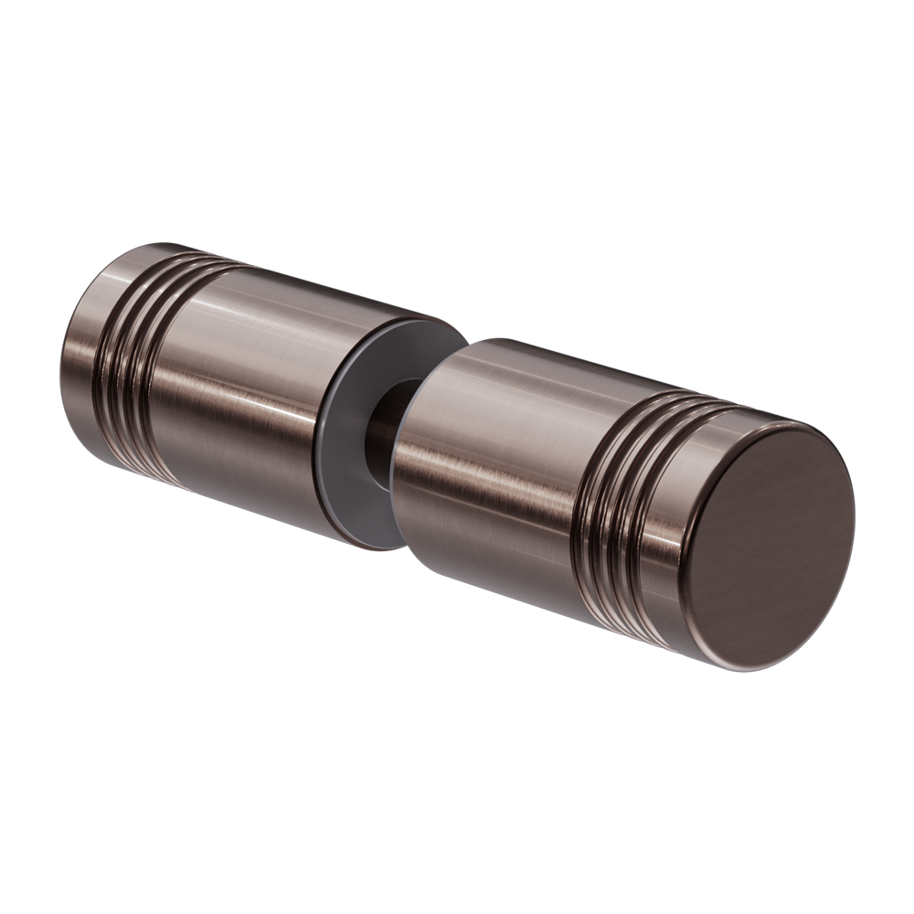 Round Shower Knob Brushed Bronze (NRSH301aBZ)