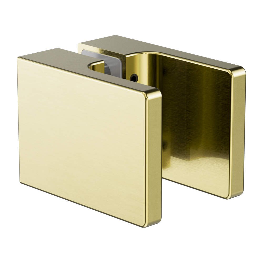 Square Shower Knob Handle Brushed Gold (NRSH302aBG)