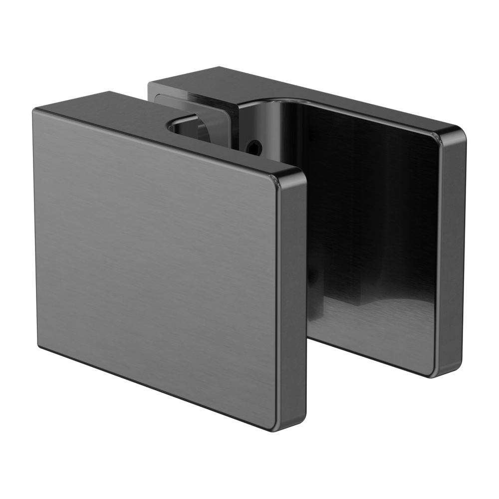 Square Shower Knob Handle Gun Metal (NRSH302aGM)